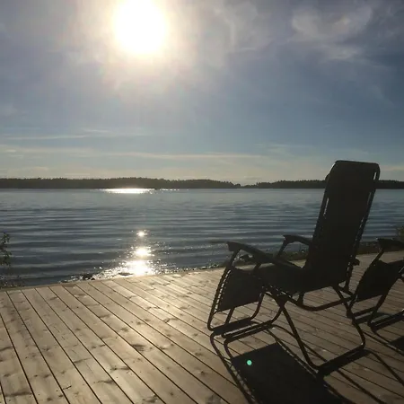 Semesterbostad With Own Beach, Seaterrace & Pavillion. *