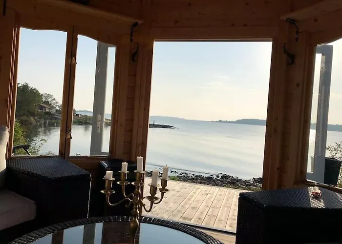 With Own Beach, Seaterrace & Pavillion.