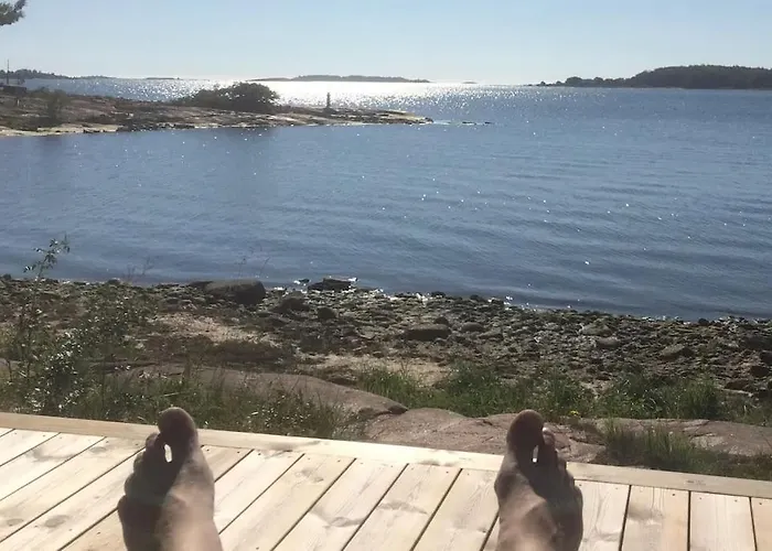 With Own Beach, Seaterrace & Pavillion. Maarianhamina