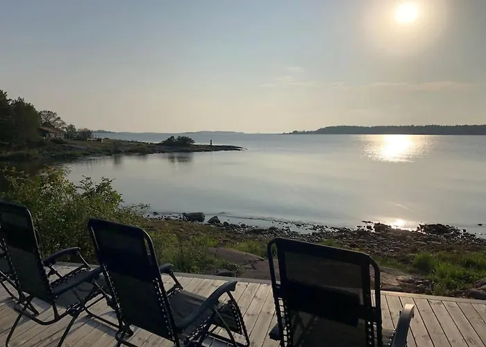 With Own Beach, Seaterrace & Pavillion. Maarianhamina